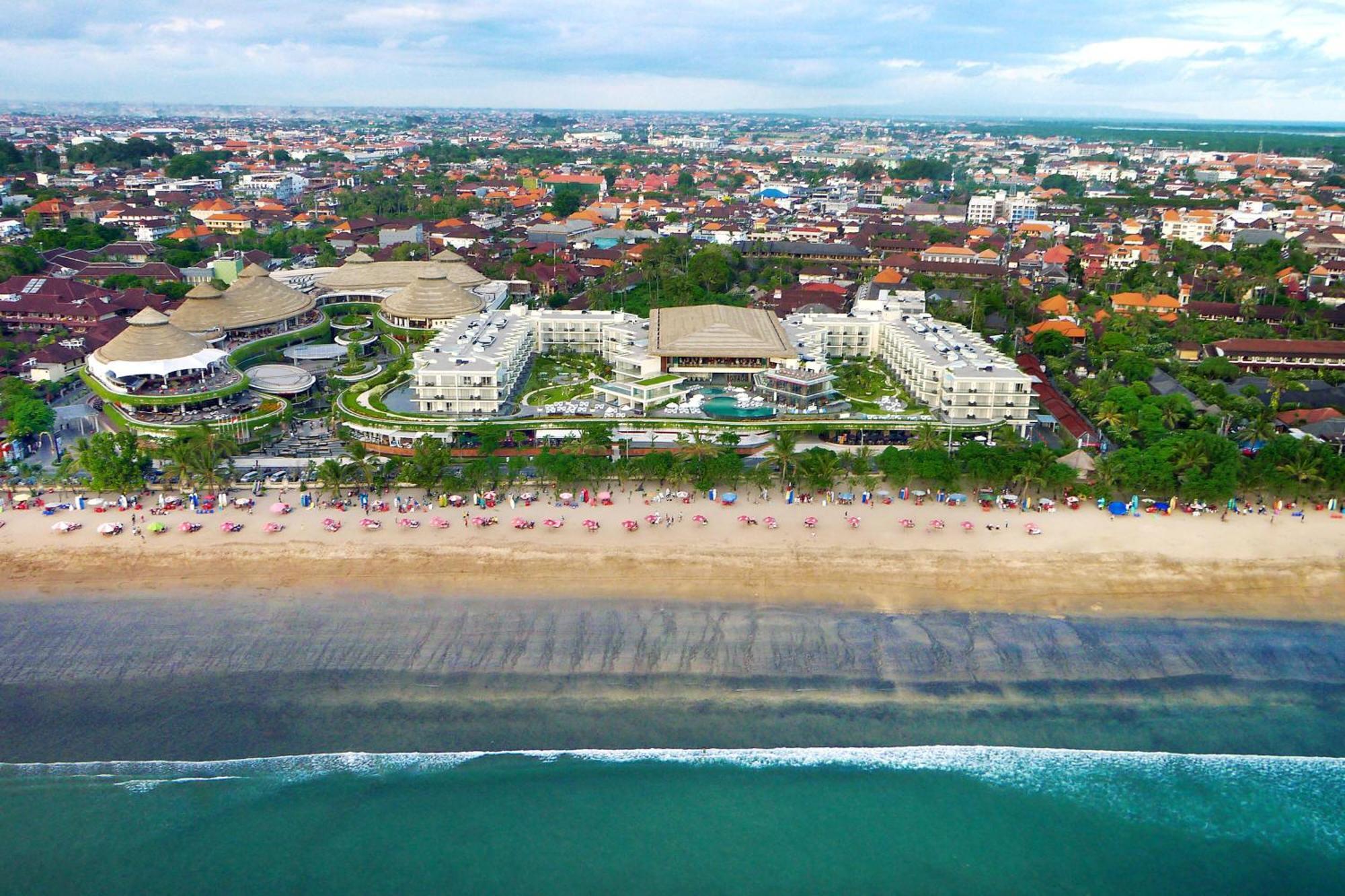Sheraton Bali Kuta Resort Екстер'єр фото Aerial view of the resort